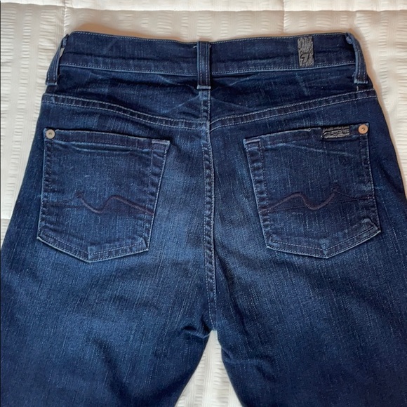 7 For All Mankind High Waist Roxanne Skinny Jeans - Picture 3 of 5